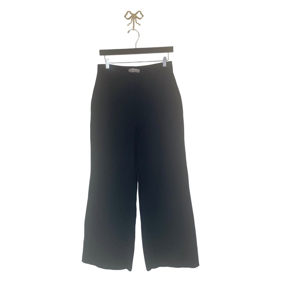 Modern Citizen Black Wide Leg High Waisted Knit Pants Large